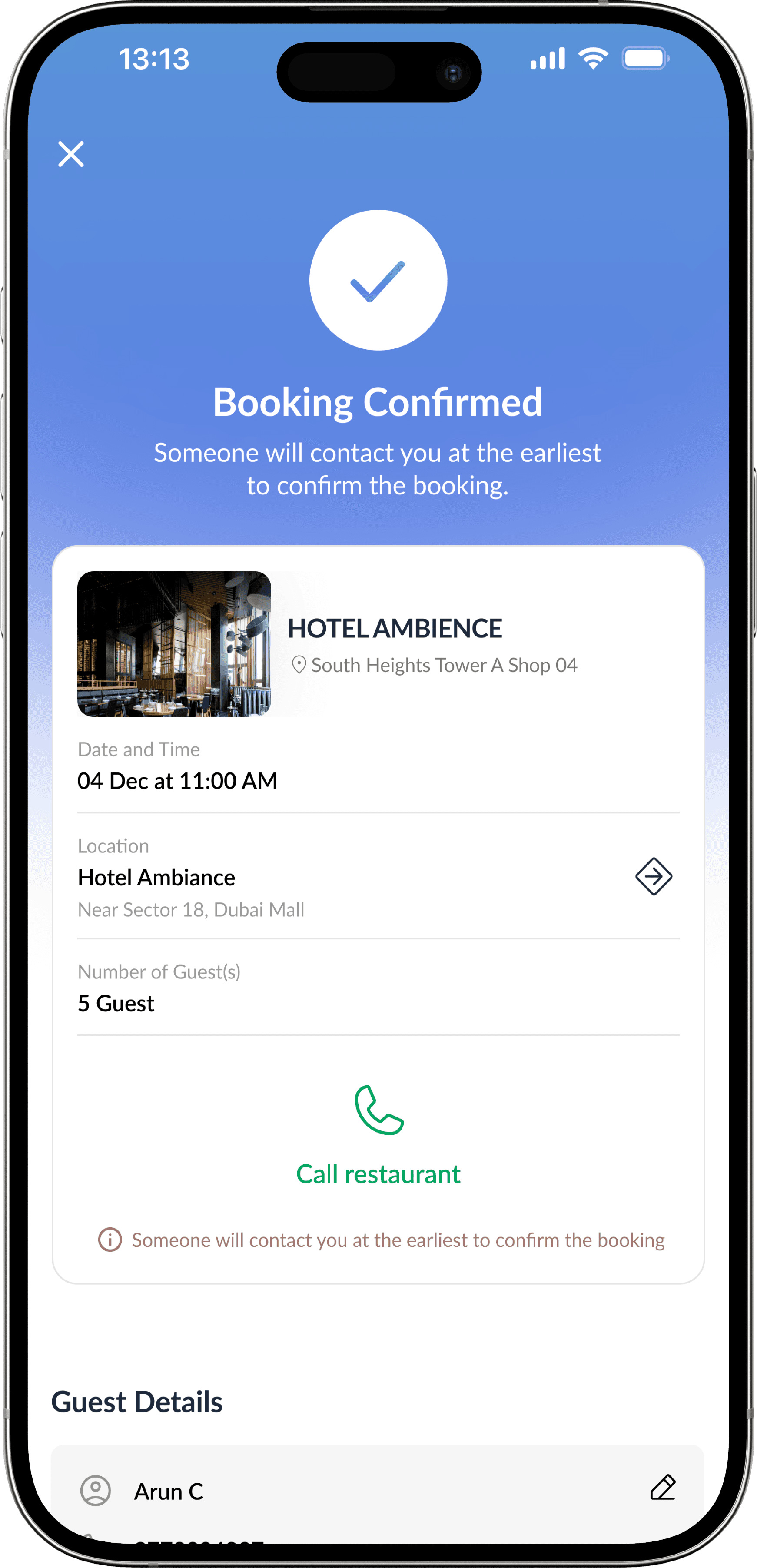 banner decoration right